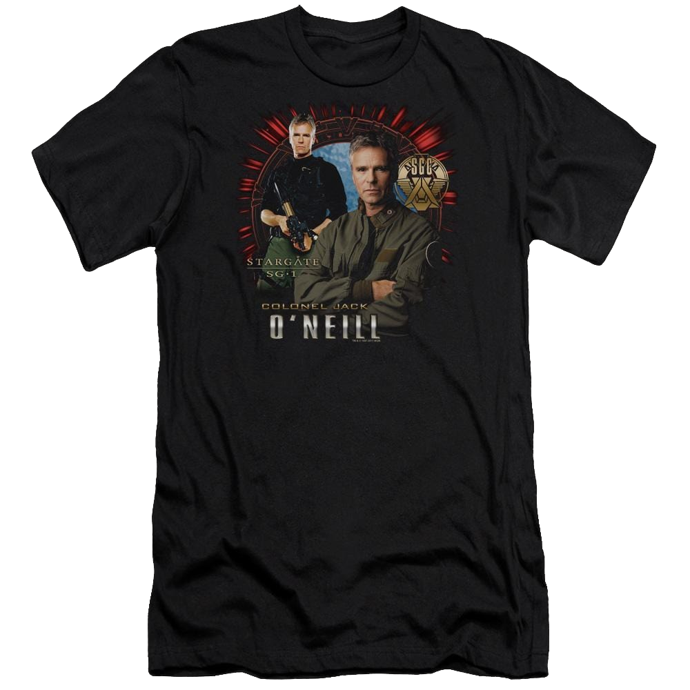 Stargate Jack Oneill Men's Premium Slim Fit T-Shirt Men's Premium Slim Fit T-Shirt Stargate   