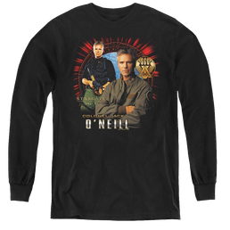 Stargate Sg-1 Jack Oneill - Youth Long Sleeve T-Shirt Youth Long Sleeve T-Shirt Stargate   
