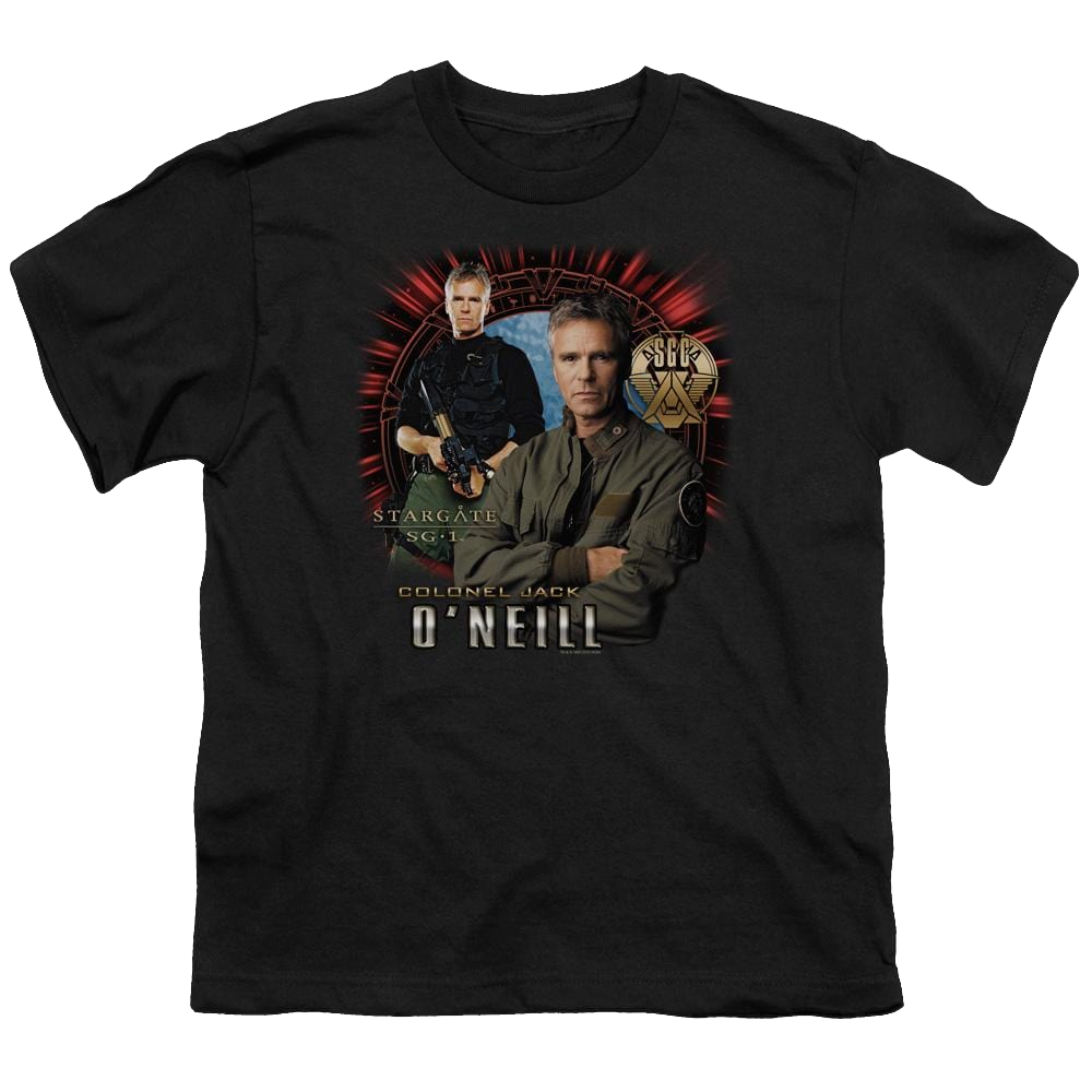 Stargate Jack Oneill Youth T-Shirt (Ages 8-12) Youth T-Shirt (Ages 8-12) Stargate   