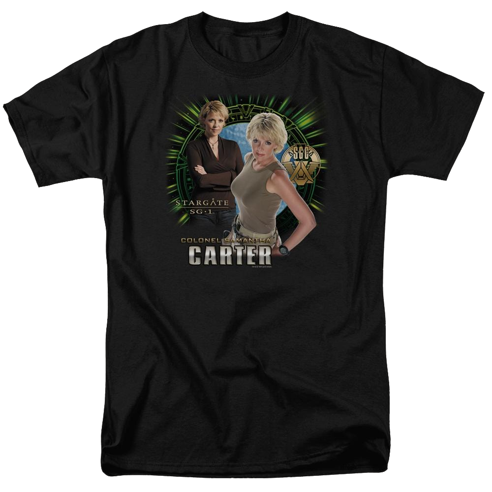 Stargate Samantha Carter Men's Regular Fit T-Shirt Men's Regular Fit T-Shirt Stargate   