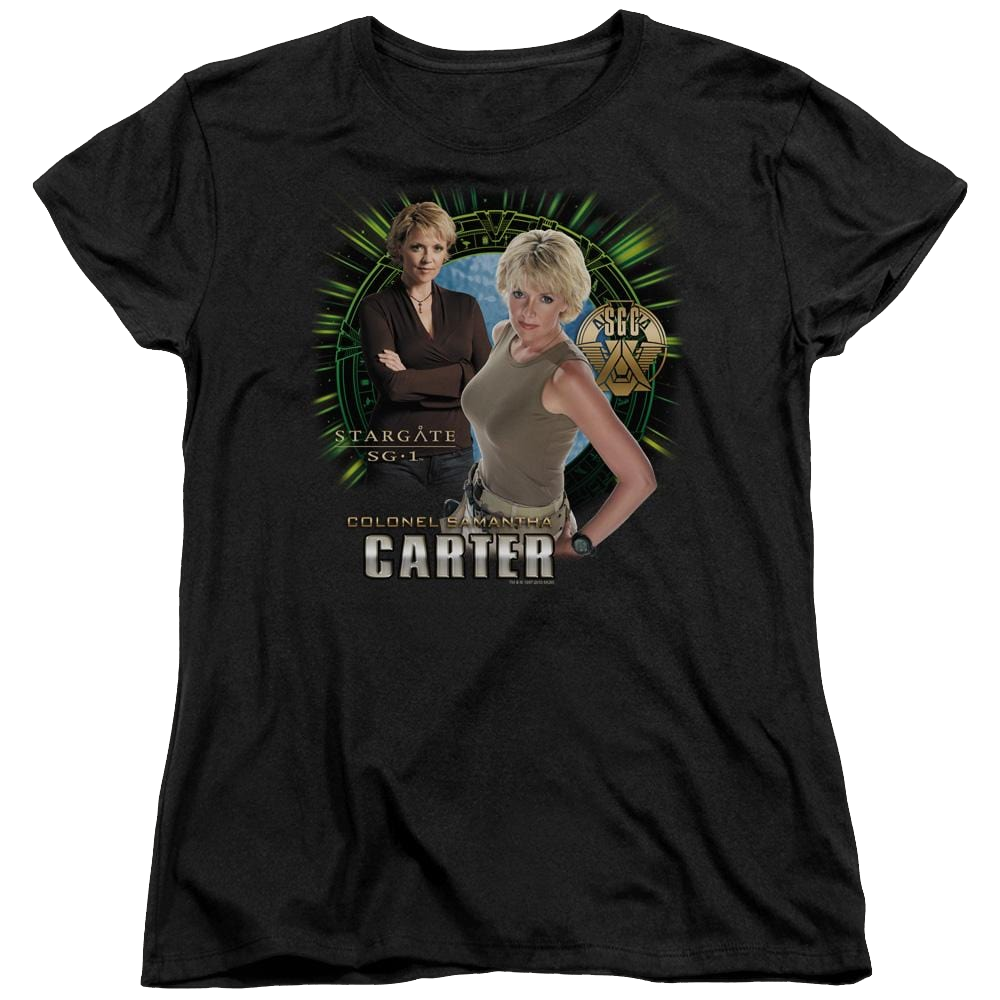 Stargate Samantha Carter Women's T-Shirt Women's T-Shirt Stargate   