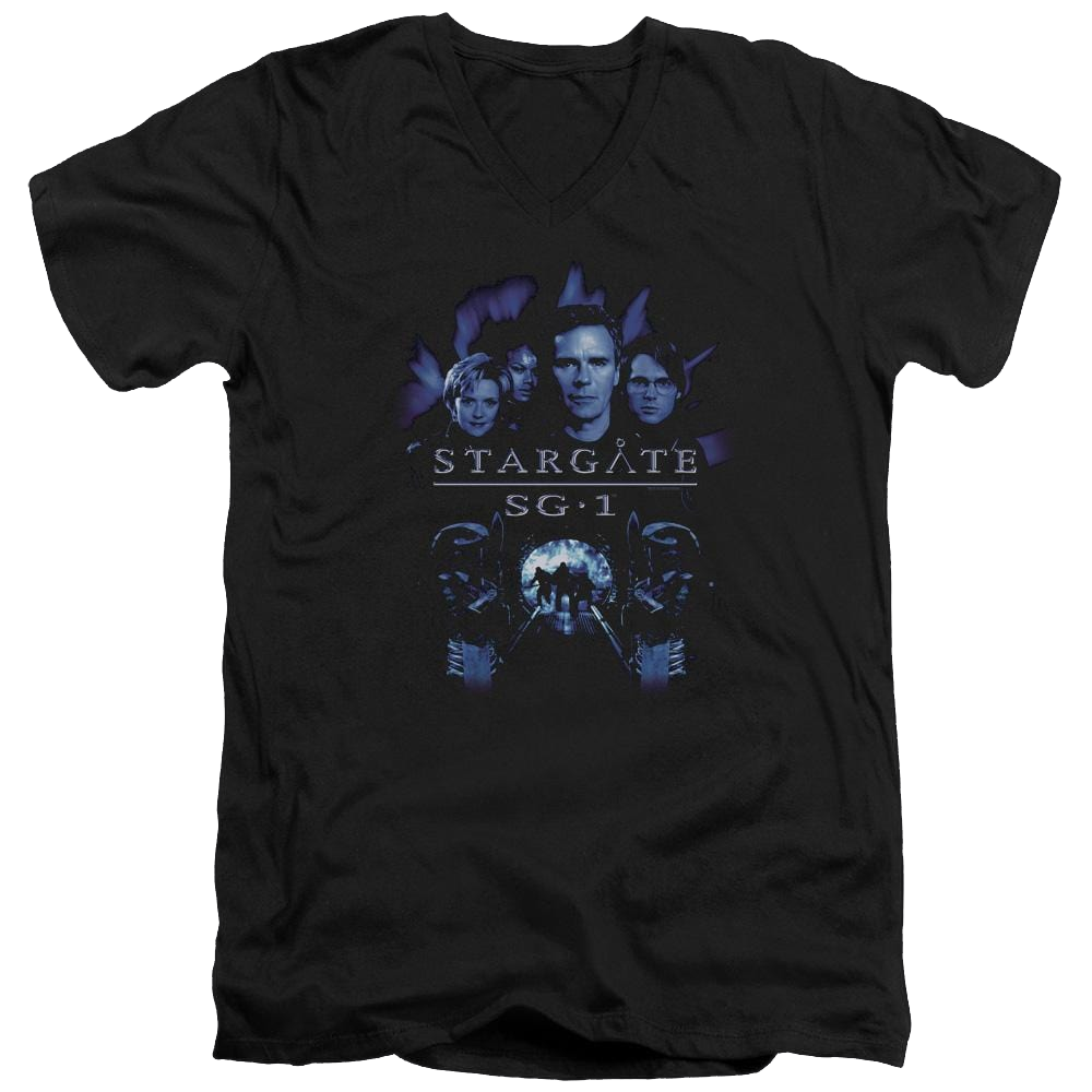 Stargate Sg1 Stargate Command Men's V-Neck T-Shirt Men's V-Neck T-Shirt Stargate   