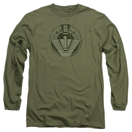 Stargate Sg1 Distressed Men's Long Sleeve T-Shirt Men's Long Sleeve T-Shirt Stargate   