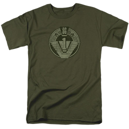Stargate Sg1 Distressed Men's Regular Fit T-Shirt Men's Regular Fit T-Shirt Stargate   