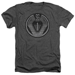 Stargate Team Badge Men's Heather T-Shirt Men's Heather T-Shirt Stargate   