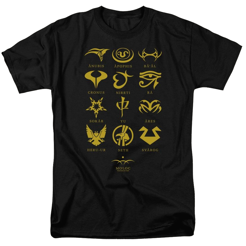 Stargate Goauld Characters Men's Regular Fit T-Shirt Men's Regular Fit T-Shirt Stargate   
