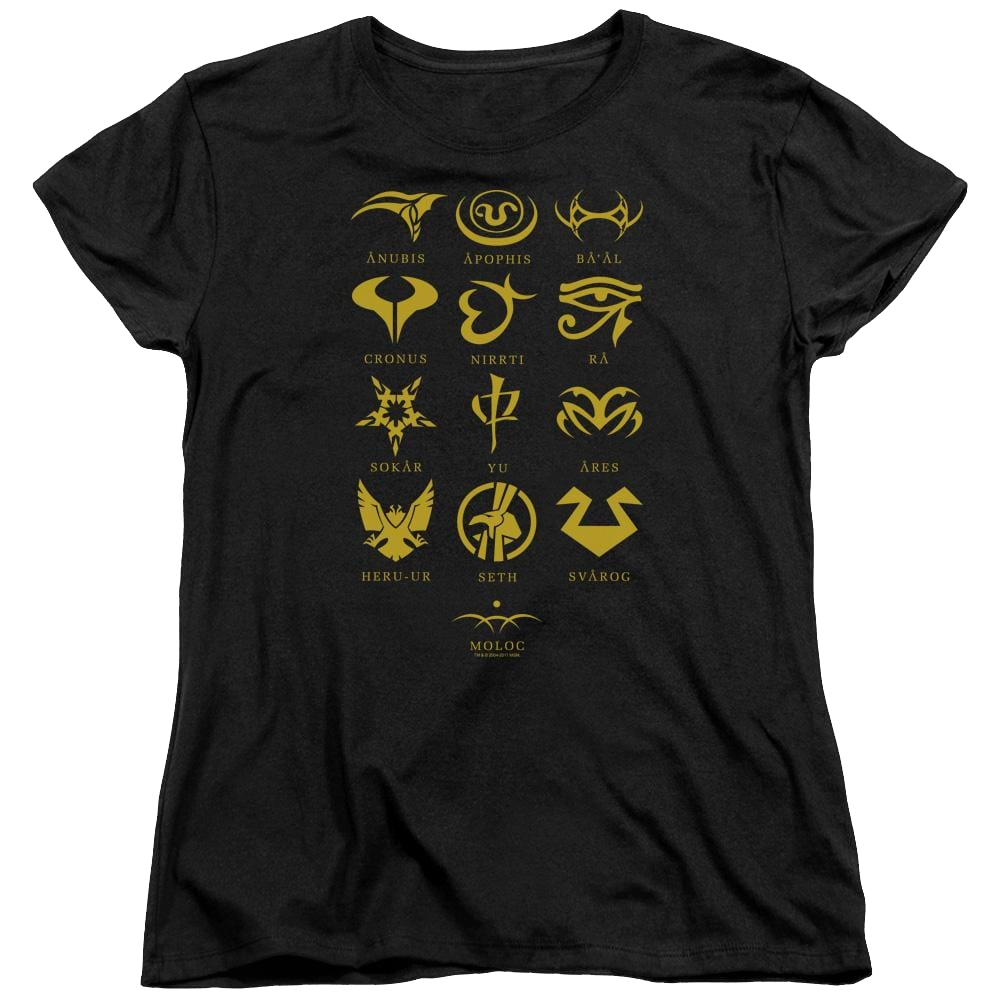 Stargate Goauld Characters Women's T-Shirt Women's T-Shirt Stargate   