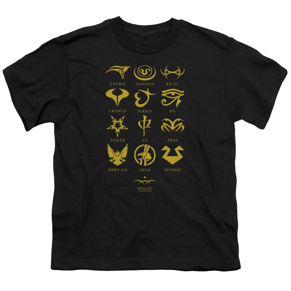 Stargate Goauld Characters Youth T-Shirt (Ages 8-12) Youth T-Shirt (Ages 8-12) Stargate   