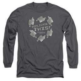 Stargate Replicate This Men's Long Sleeve T-Shirt Men's Long Sleeve T-Shirt Stargate   