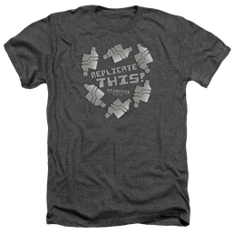 Stargate Replicate This Men's Heather T-Shirt Men's Heather T-Shirt Stargate   
