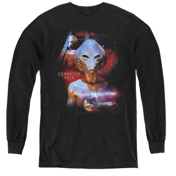 Stargate Sg-1 The Asgard - Youth Long Sleeve T-Shirt Youth Long Sleeve T-Shirt Stargate   