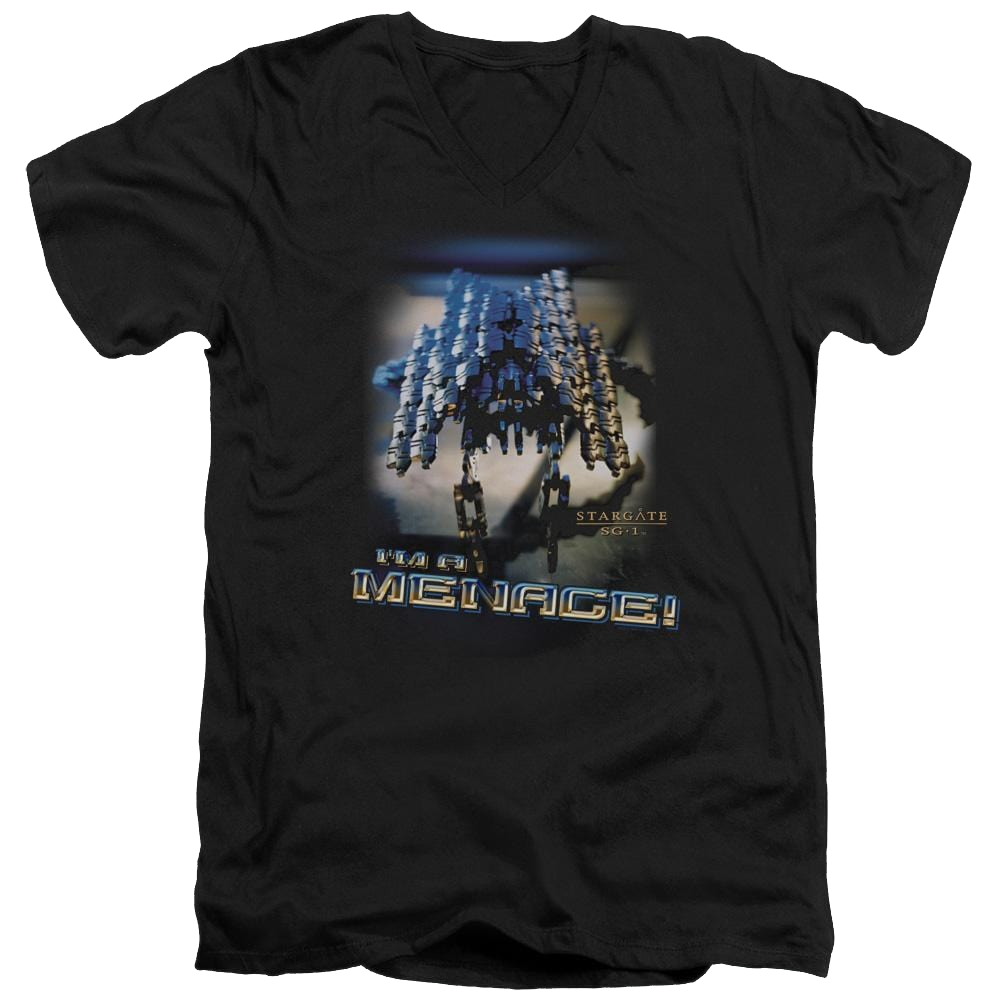 Stargate Menace Men's V-Neck T-Shirt Men's V-Neck T-Shirt Stargate   