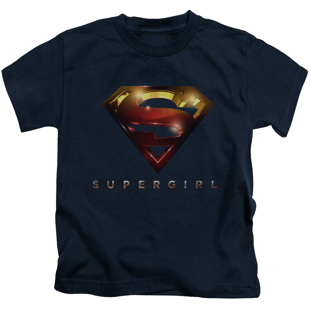 Supergirl (TV Series) Logo Glare - Kid's T-Shirt Kid's T-Shirt (Ages 4-7) Superman   