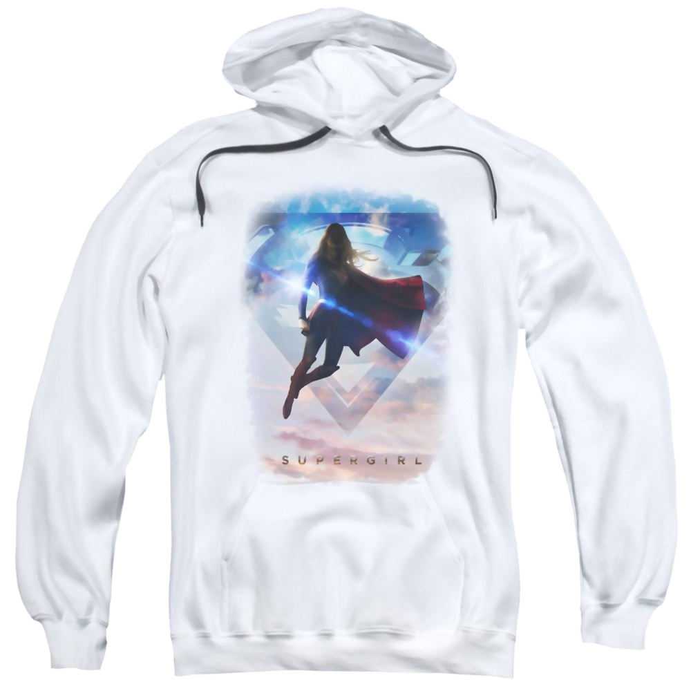Supergirl Endless Sky Pullover Hoodie Pullover Hoodie Superman   