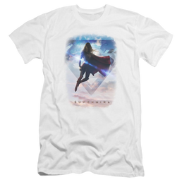 Supergirl Endless Sky Men's Premium Slim Fit T-Shirt Men's Premium Slim Fit T-Shirt Superman   