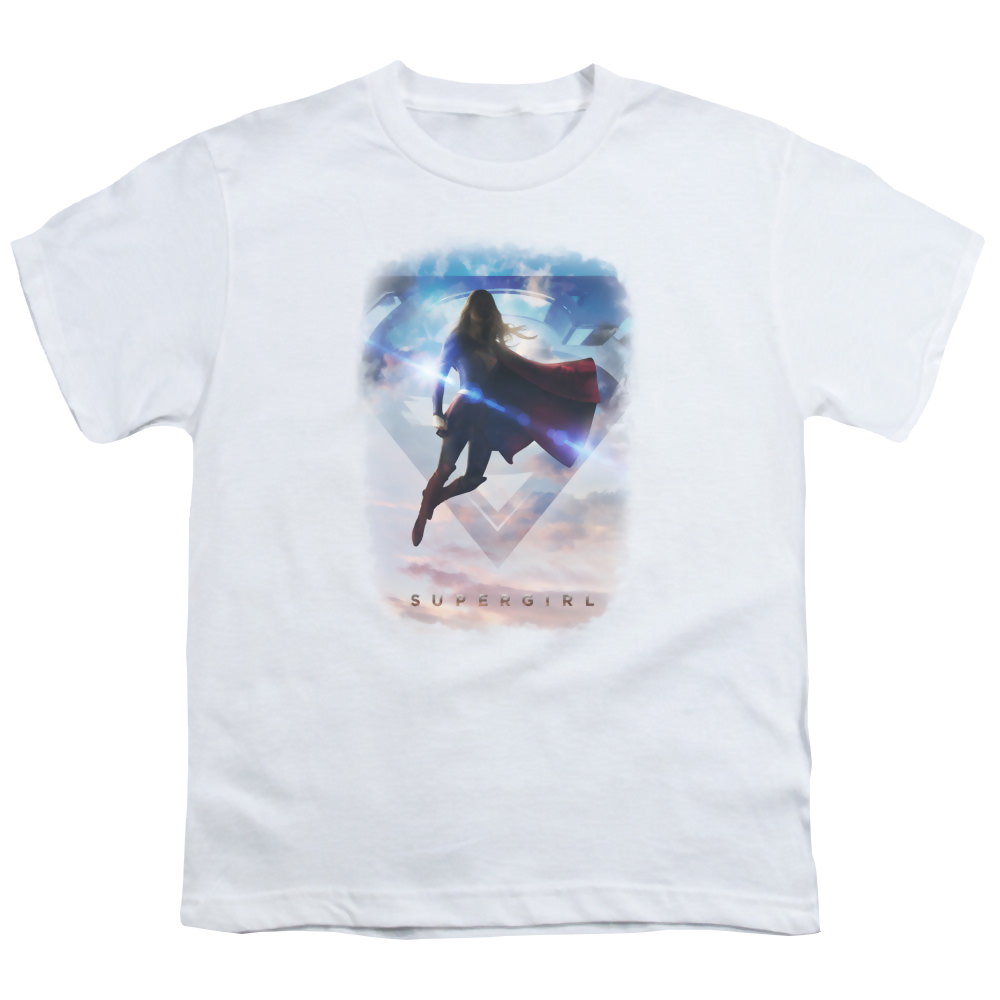 Supergirl (TV Series) Endless Sky - Youth T-Shirt Youth T-Shirt (Ages 8-12) Superman   