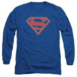 Supergirl Logo Men's Long Sleeve T-Shirt Men's Long Sleeve T-Shirt Superman   
