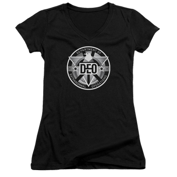 Supergirl Deo Juniors V-Neck T-Shirt Juniors V-Neck T-Shirt Superman   