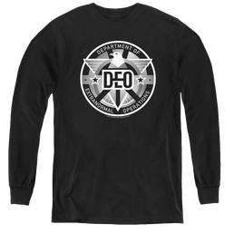 Supergirl (Tv Series) Deo - Youth Long Sleeve T-Shirt Youth Long Sleeve T-Shirt Superman   