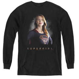 Supergirl (Tv Series) Stand Tall - Youth Long Sleeve T-Shirt Youth Long Sleeve T-Shirt Superman   