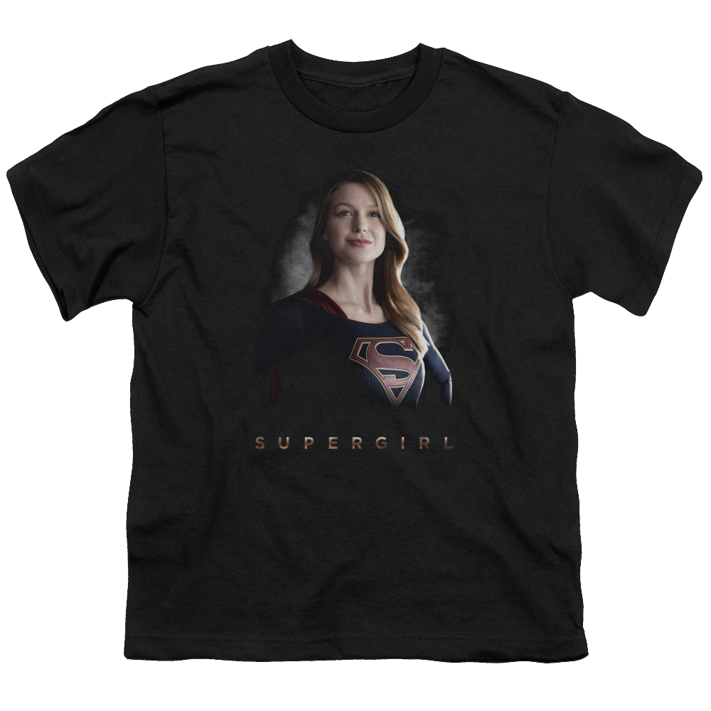 Supergirl (TV Series) Stand Tall - Youth T-Shirt Youth T-Shirt (Ages 8-12) Superman   