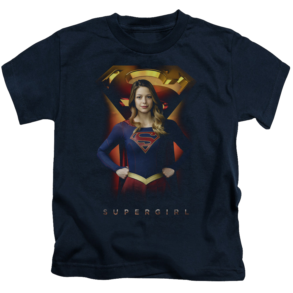 Supergirl (TV Series) Standing Symbol - Kid's T-Shirt Kid's T-Shirt (Ages 4-7) Superman   