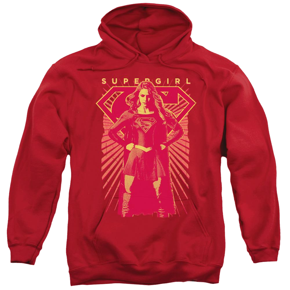 Supergirl Ready Set Pullover Hoodie Pullover Hoodie Superman   