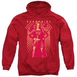 Supergirl Ready Set Pullover Hoodie Pullover Hoodie Superman   