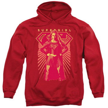 Supergirl Ready Set Pullover Hoodie Pullover Hoodie Superman   