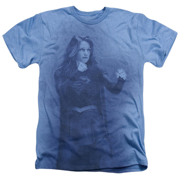 Superman Supergirl - Girl Of Steel men's all-over heather t-shirt