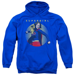 Supergirl Classic Hero Pullover Hoodie Pullover Hoodie Superman   