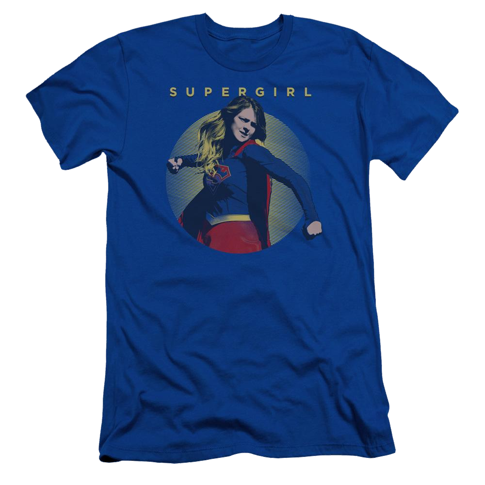 Supergirl Classic Hero Men's Slim Fit T-Shirt Men's Slim Fit T-Shirt Superman   