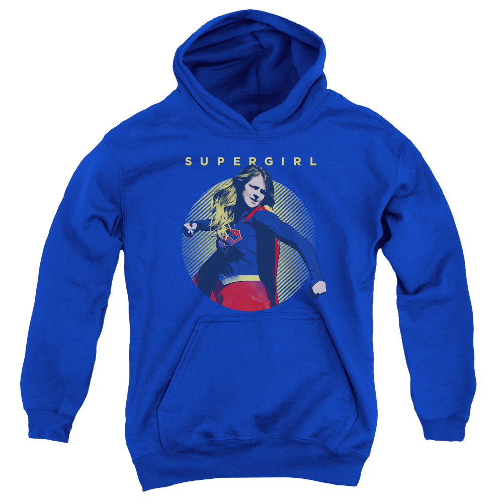 Supergirl (TV Series) Classic Hero - Youth Hoodie Youth Hoodie (Ages 8-12) Superman   