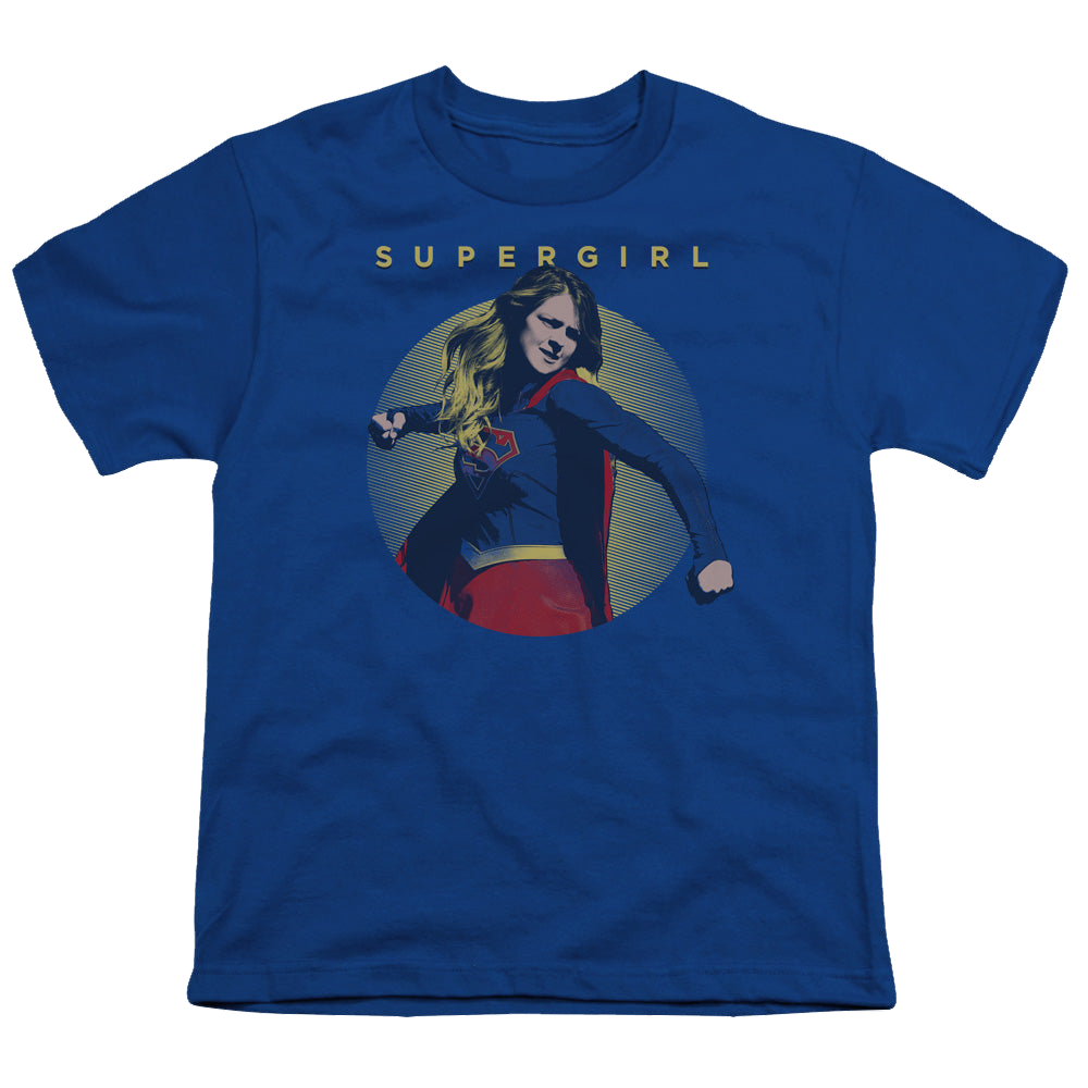 Supergirl (TV Series) Classic Hero - Youth T-Shirt Youth T-Shirt (Ages 8-12) Superman   