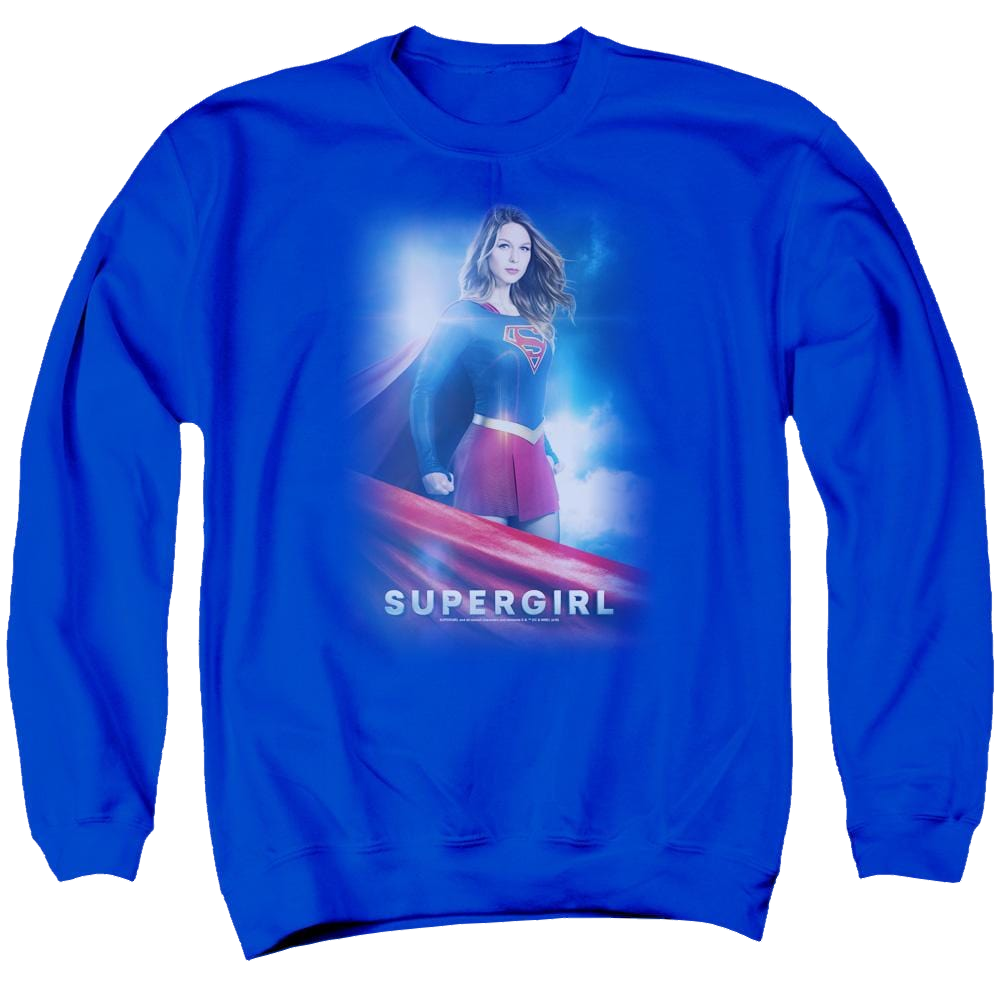 Supergirl Kara Zor El Men's Crewneck Sweatshirt Men's Crewneck Sweatshirt Superman   