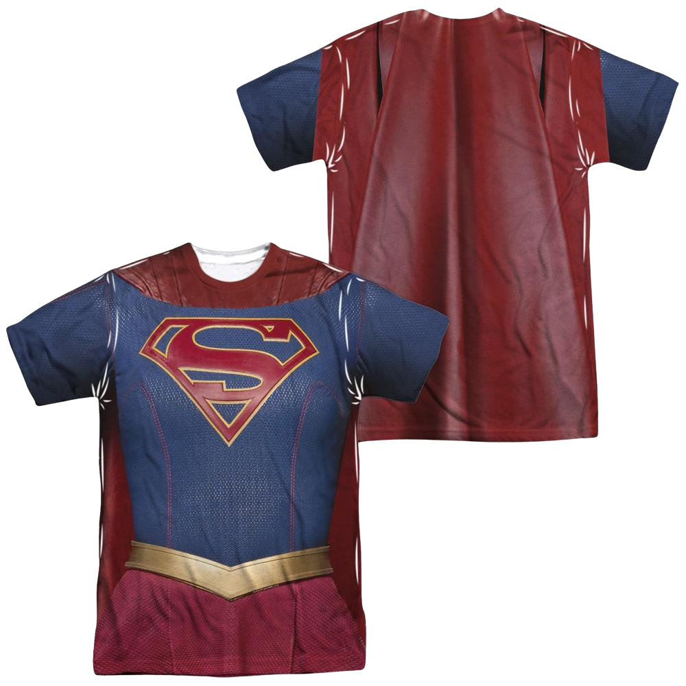 Supergirl Supergirl Uniform Men's All-Over Print T-Shirt Men's All-Over Print T-Shirt Superman   