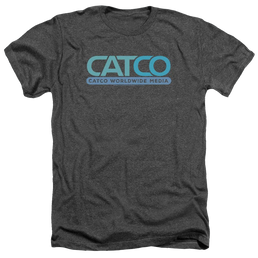 Supergirl Catco Logo Men's Heather T-Shirt Men's Heather T-Shirt Superman   