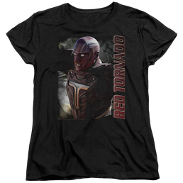 Supergirl Red Tornado Women's T-Shirt Women's T-Shirt Superman   