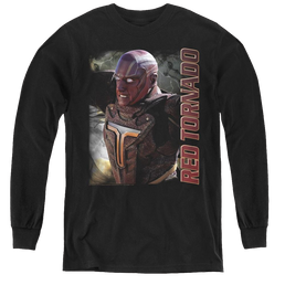 Supergirl (Tv Series) Red Tornado - Youth Long Sleeve T-Shirt Youth Long Sleeve T-Shirt Superman   