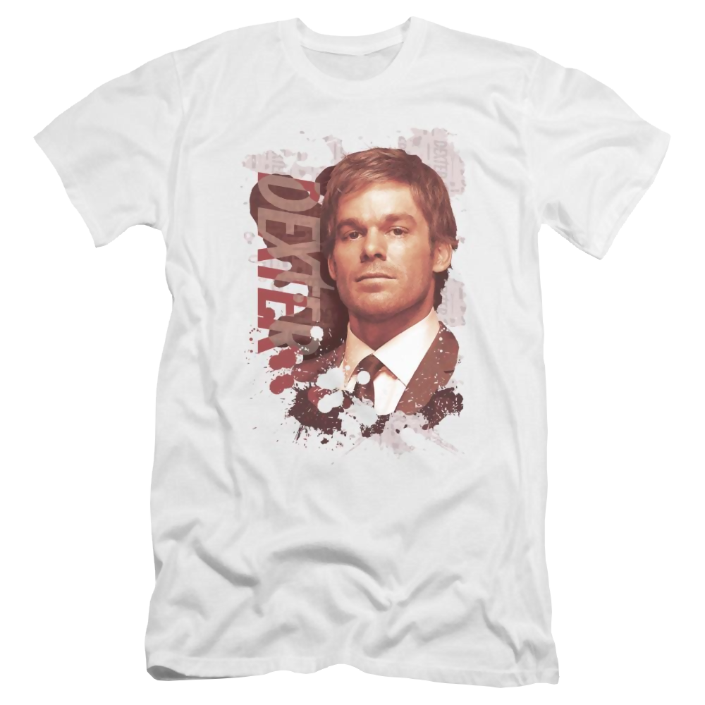 Dexter Splatter - Men's Premium Slim Fit T-Shirt Men's Premium Slim Fit T-Shirt Dexter   