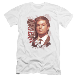 Dexter Splatter - Men's Premium Slim Fit T-Shirt Men's Premium Slim Fit T-Shirt Dexter   