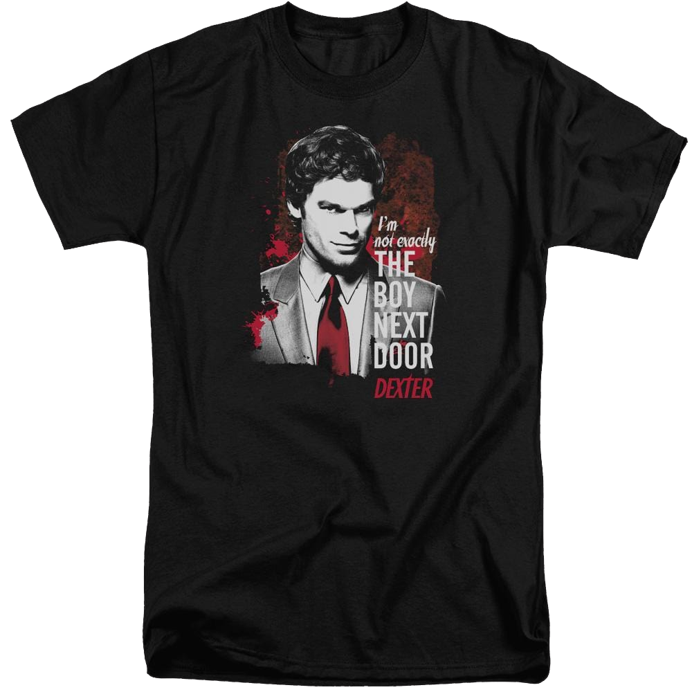 Dexter Boy Next Door - Men's Tall Fit T-Shirt Men's Tall Fit T-Shirt Dexter   