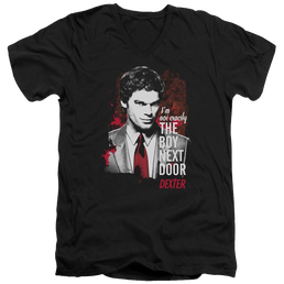 Dexter Boy Next Door - Men's V-Neck T-Shirt Men's V-Neck T-Shirt Dexter   
