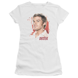 Dexter Blood Splatter - Juniors T-Shirt Juniors T-Shirt Dexter   