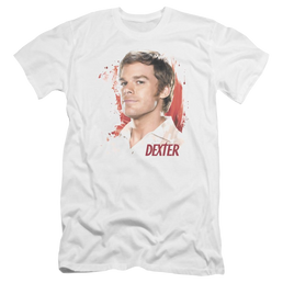 Dexter Blood Splatter - Men's Premium Slim Fit T-Shirt Men's Premium Slim Fit T-Shirt Dexter   