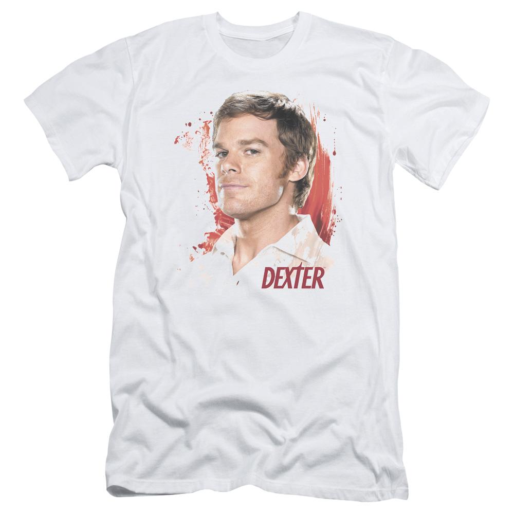Dexter Blood Splatter - Men's Slim Fit T-Shirt Men's Slim Fit T-Shirt Dexter   