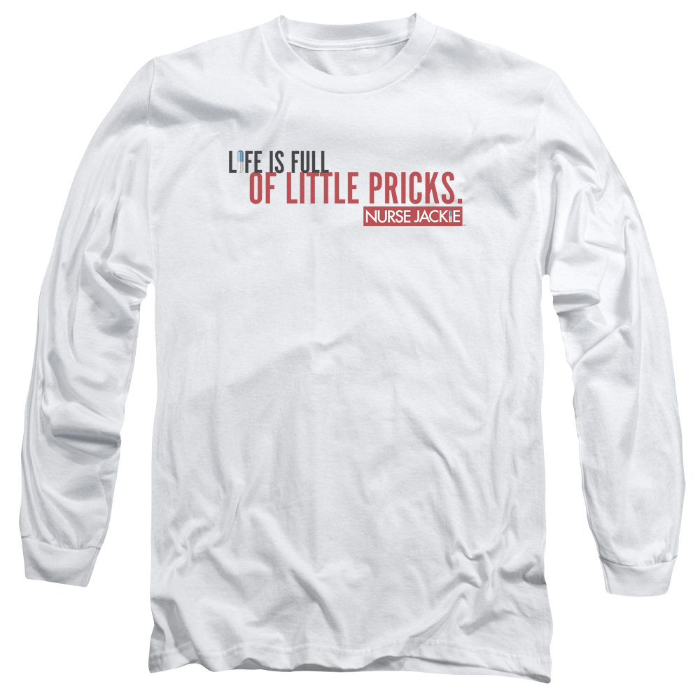 Nurse Jackie Life Is Full - Men's Long Sleeve T-Shirt Men's Long Sleeve T-Shirt Nurse Jackie   