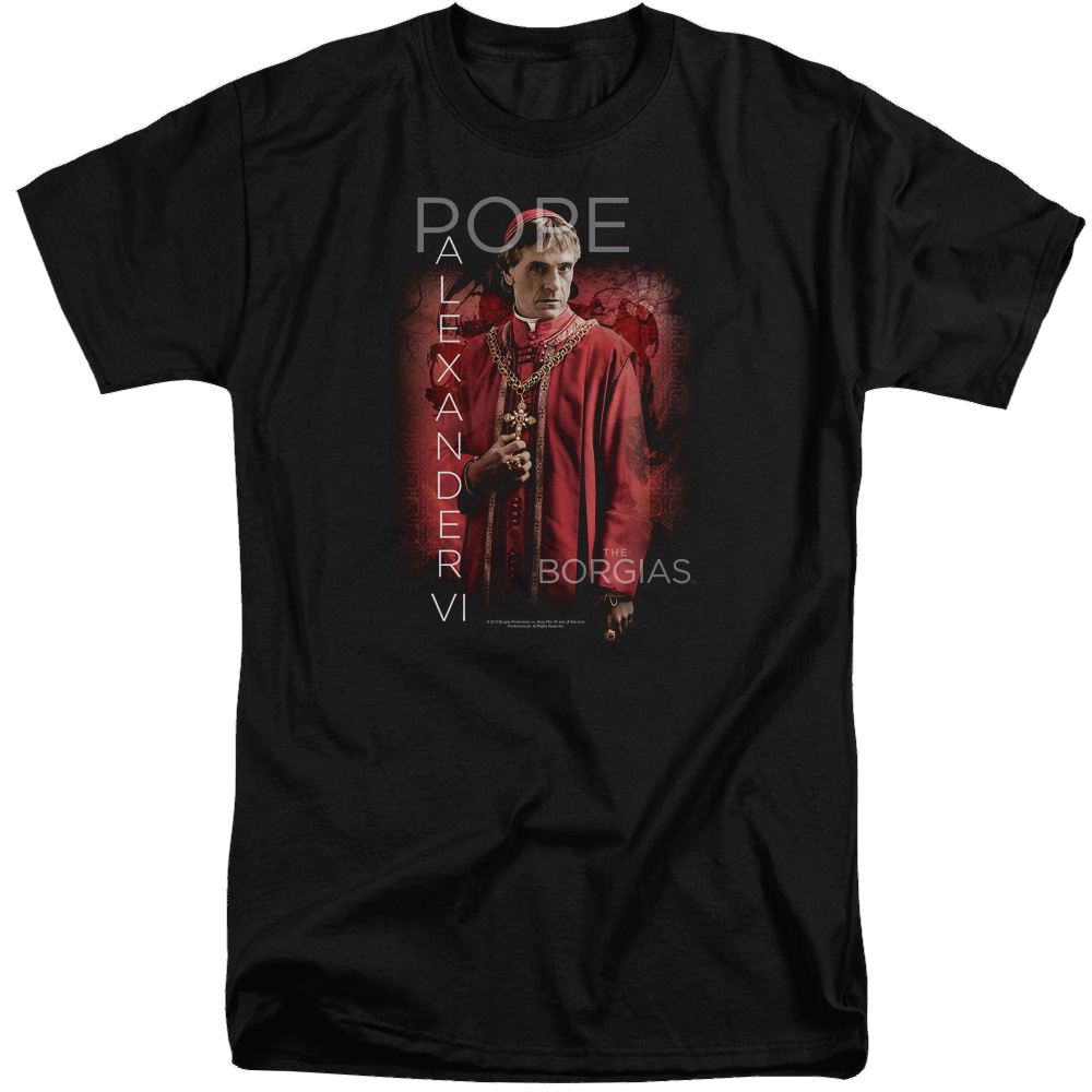 Borgias Pope Alexander Vi - Men's Tall Fit T-Shirt Men's Tall Fit T-Shirt Borgias   