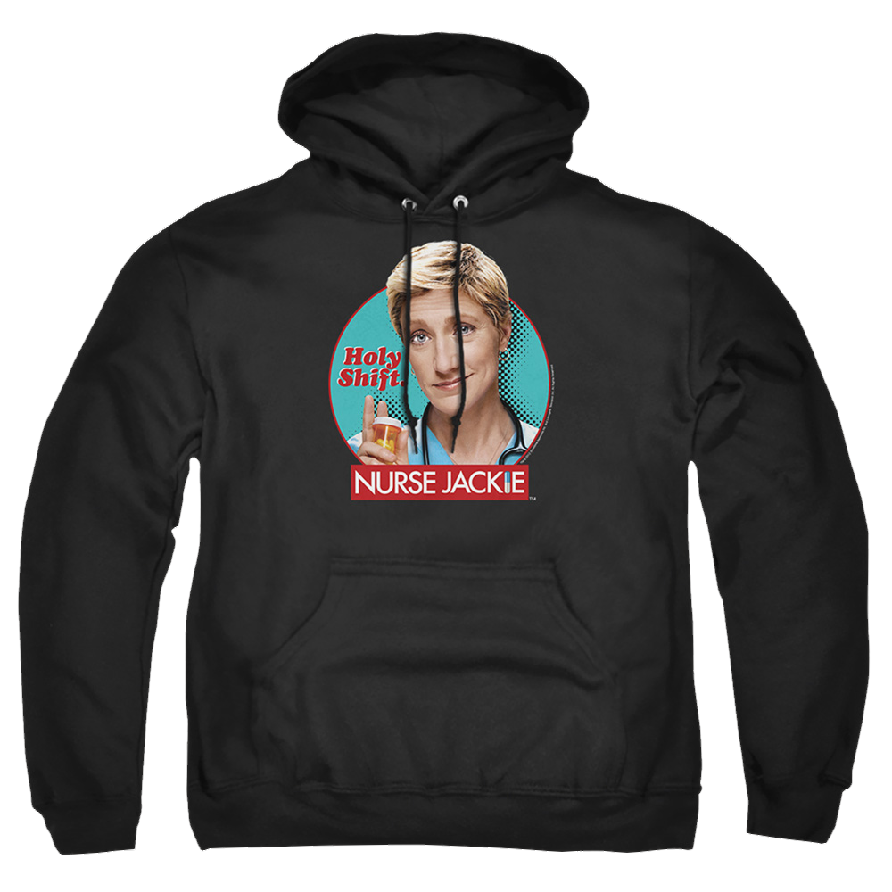 Nurse Jackie Holy Shift - Pullover Hoodie Pullover Hoodie Nurse Jackie   