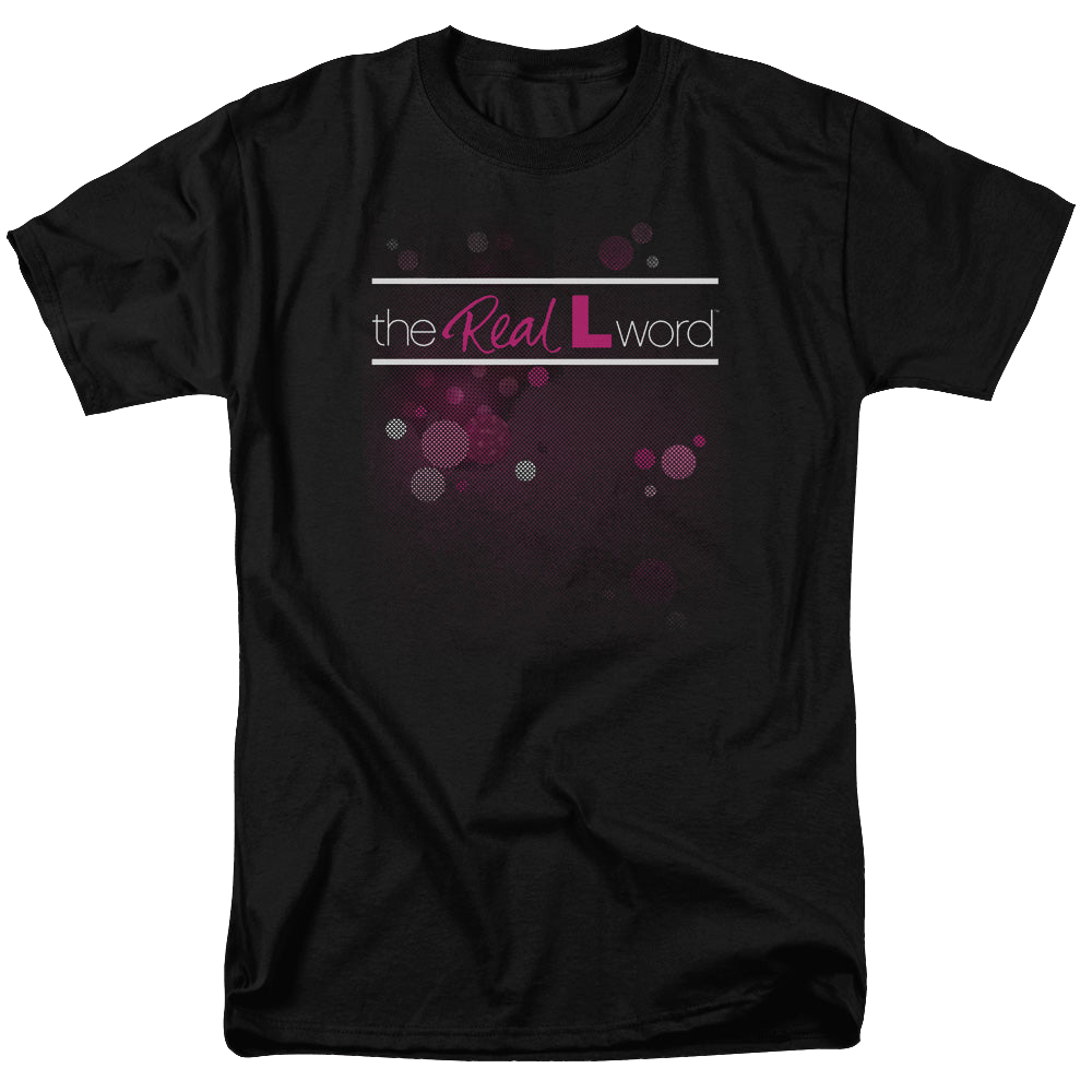 Real L Word, The Flashy Logo - Men's Regular Fit T-Shirt Men's Regular Fit T-Shirt The Real L Word   